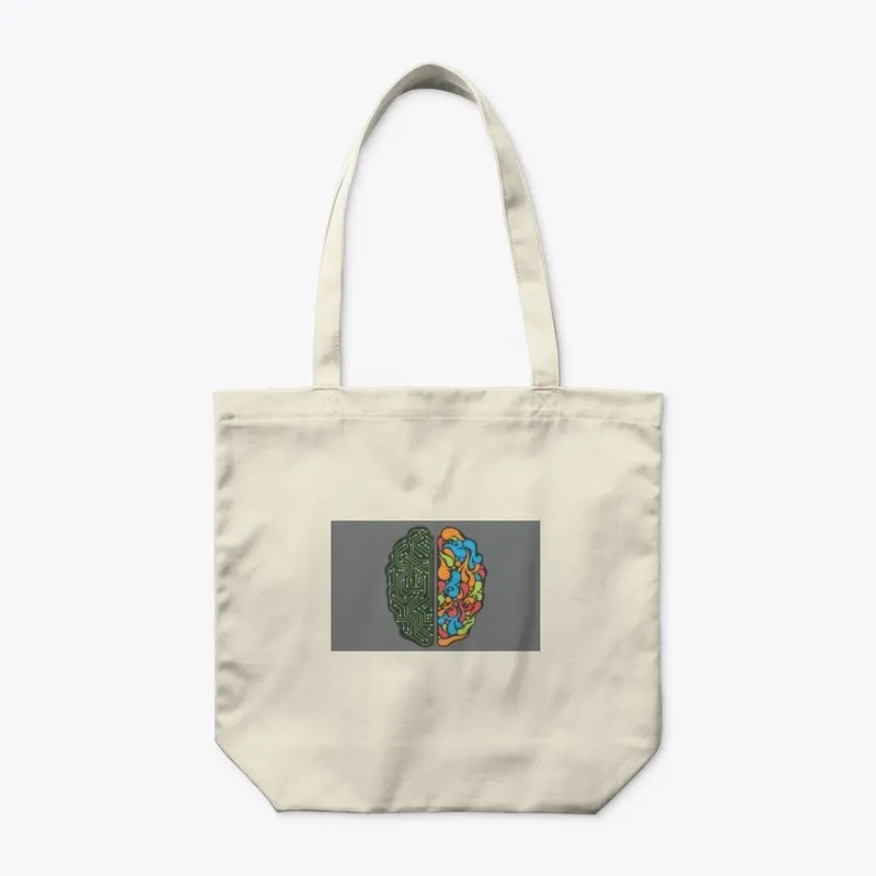 Tote Bag: Brain power!